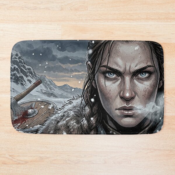 Item preview, The Shieldmaiden Vinking Warrios designed and sold by BrizzyArt.