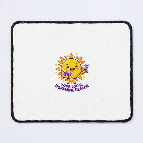 Item preview, Your Local Dopamine Dealer ADHD Sticker Funny Kawaii Neurodivergent Sun Character designed and sold by joaopaulosico.