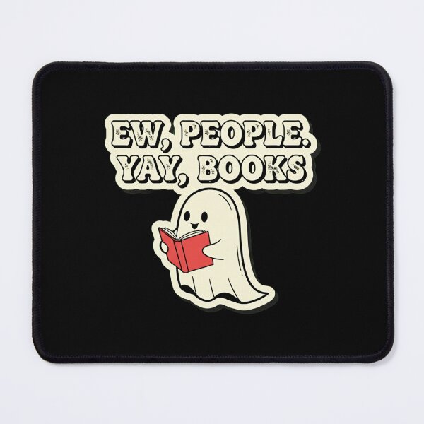 Item preview, Retro Bookworm Sarcastic Reading Quotes Collection designed and sold by Cosmic Catnip Art.