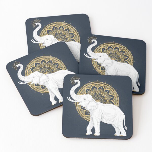 Item preview, Copy of Elephants with trunk up patterns  designed and sold by Lucky 777.