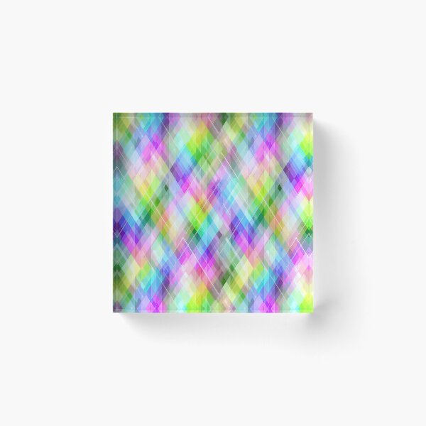 Item preview, Abstract Colorful Rainbow Light Grid Pattern designed and sold by Piotrek0001.