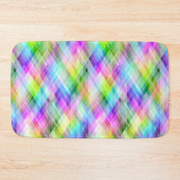 Item preview, Abstract Colorful Rainbow Light Grid Pattern designed and sold by Piotrek0001.