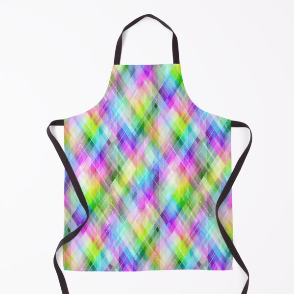 Aperçu de l'œuvre Motif abstrait de grille lumineuse arc-en-ciel colorée créée et vendue par Piotrek0001.