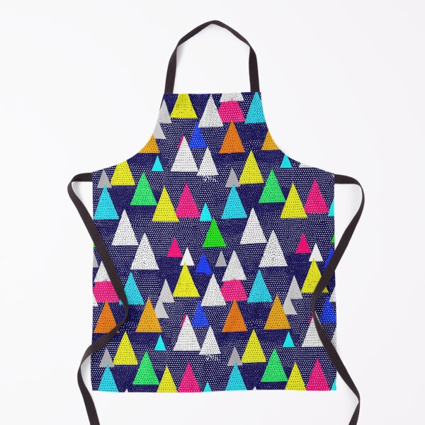 Item preview, Geometric Triangles on Dark Blue Dotted Pattern designed and sold by Piotrek0001.
