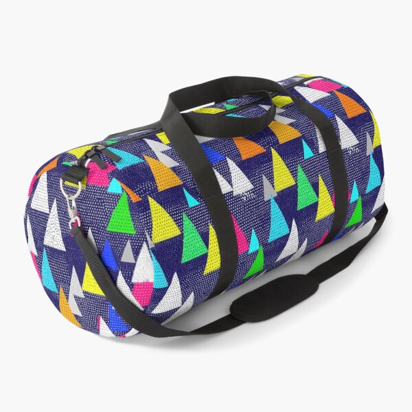 Item preview, Geometric Triangles on Dark Blue Dotted Pattern designed and sold by Piotrek0001.