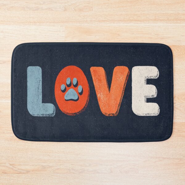 Item preview, Love with a dog paw design designed and sold by anytka.