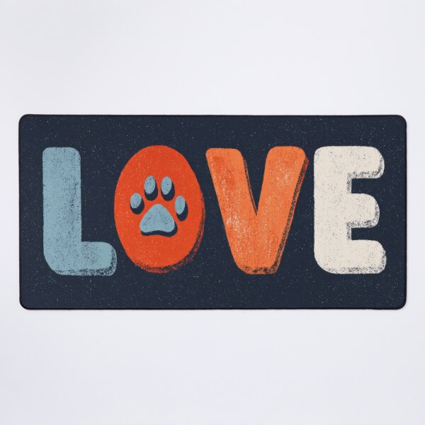 Item preview, Love with a dog paw design designed and sold by anytka.