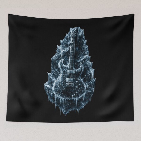 Item preview, Frozen Fury Guitar – Ice Encased Electric Guitar designed and sold by ThoughtsInTheOpen.