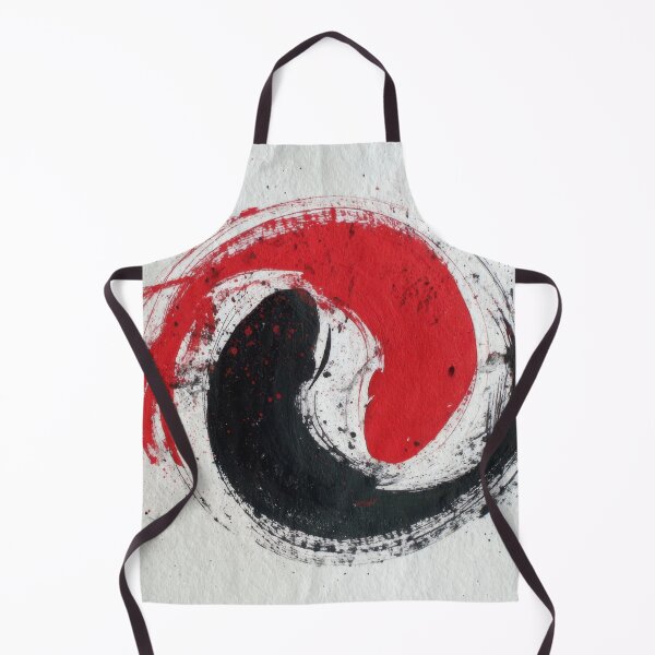 Item preview, Red and black paint swirl design designed and sold by anytka.