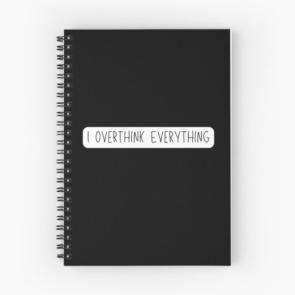 Item preview, I Overthink Everything | Relatable Psychology Humor designed and sold by UnspokenPsy.