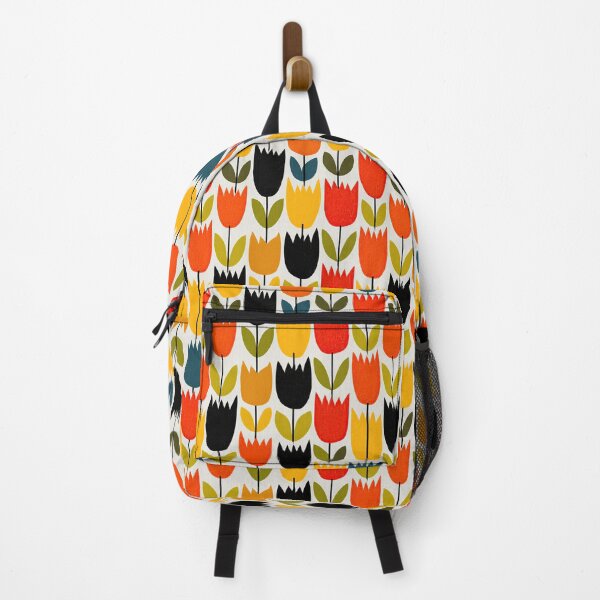 Item preview, Mid Century Modern Colorful Tulip Floral Pattern designed and sold by Piotrek0001.