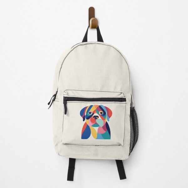 Item preview, Colorful dog art in modern design designed and sold by anytka.