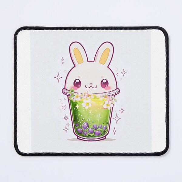 Item preview, Kawaii Bunny Boba Cup • Pastel Easter Aesthetic • Cute Spring Design designed and sold by SmartyWonders.