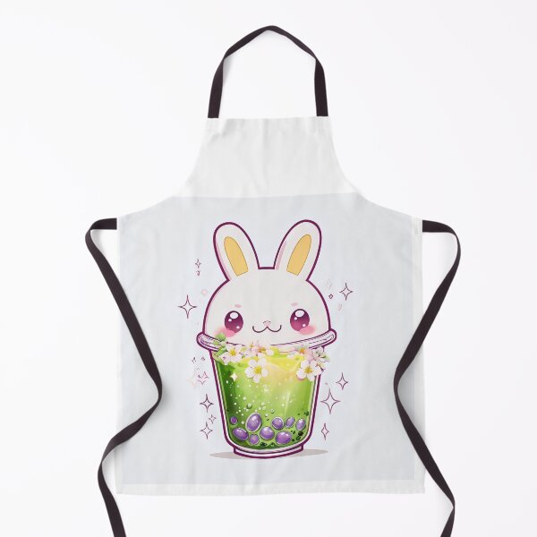 Item preview, Kawaii Bunny Boba Cup • Pastel Easter Aesthetic • Cute Spring Design designed and sold by SmartyWonders.