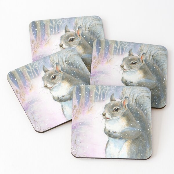 Item preview, Winter Squirrel kaaren poole designed and sold by KaarenPoole.