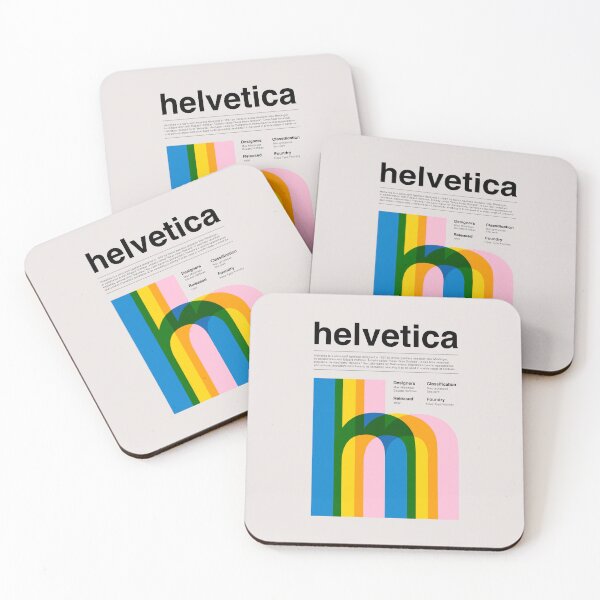 Item preview, Helvetica colors designed and sold by ArtPlus+.