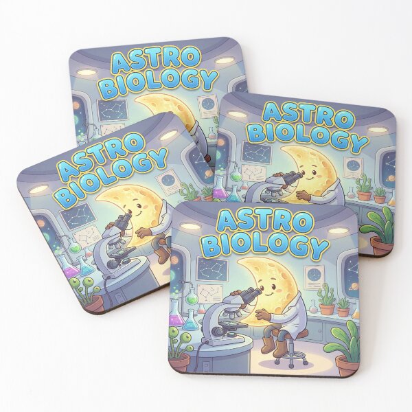 Item preview, Astro Biology Moon Scientist – Funny Space Science Pun Design 3 designed and sold by WordPlayStudio.