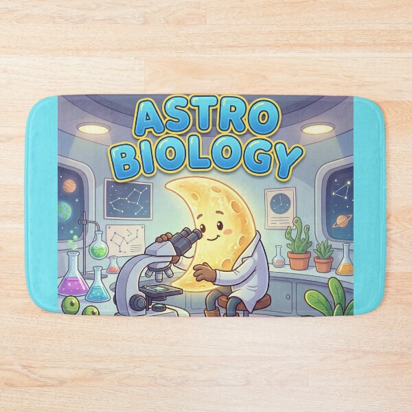 Item preview, Astro Biology Moon Scientist – Funny Space Science Pun Design 3 designed and sold by WordPlayStudio.