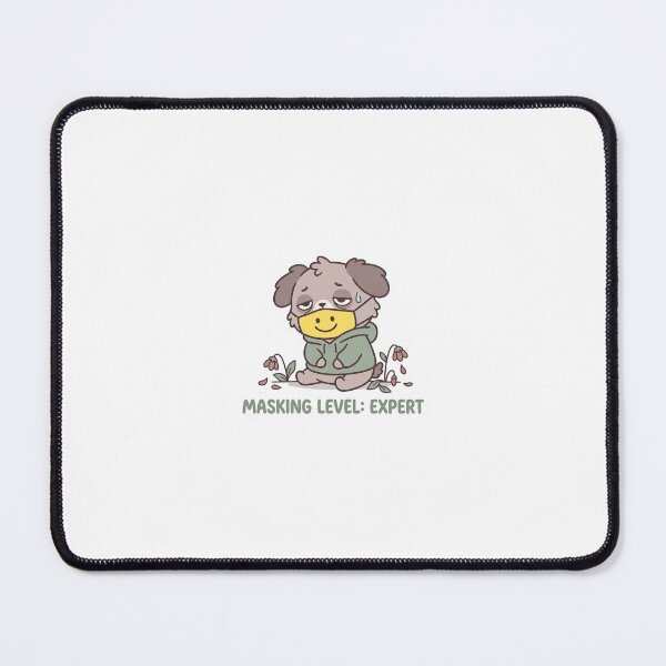 Item preview, Masking Level Expert Autism ADHD Sticker Kawaii Neurodivergent Mental Health Gift designed and sold by joaopaulosico.