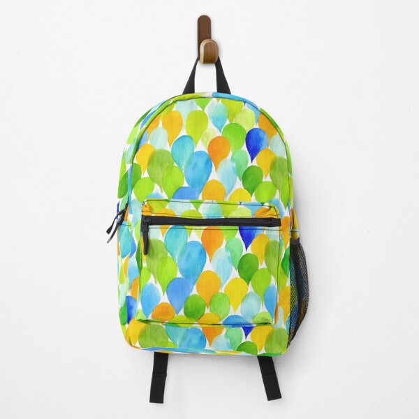 Item preview, Abstract Watercolor Blue and Green Shapes Pattern designed and sold by Piotrek0001.