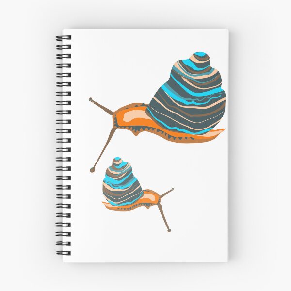 Item preview, Colorful Decorative Snails — Abstract Vector Illustration designed and sold by ArtKseniia.