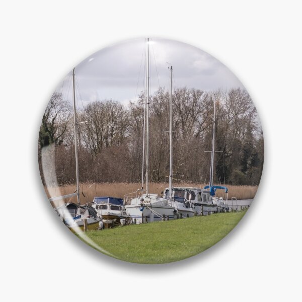 Item preview, Boats moored in Upton Dyke, Norfolk designed and sold by yackers1.