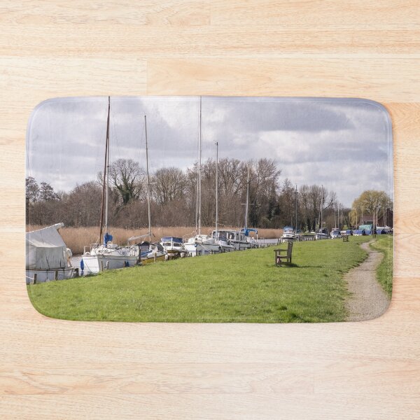 Item preview, Boats moored in Upton Dyke, Norfolk designed and sold by yackers1.
