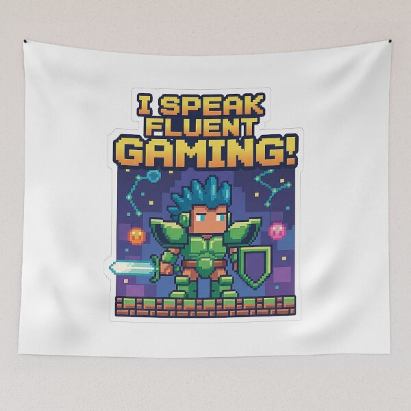 Item preview, I SPEAK FLUENT GAMING! designed and sold by Giulivo Store Graphic.