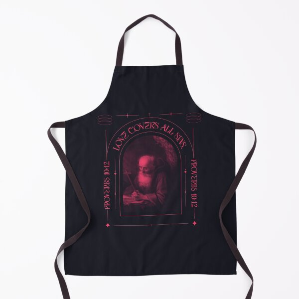 Item preview, Love Covers All Sins Proverbs 10:12 – Old Man and Cross Faith Art designed and sold by WellspringXflow.