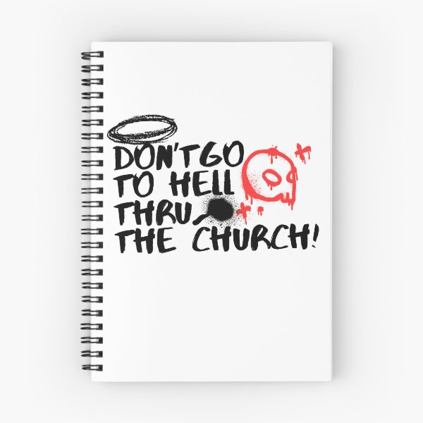 Item preview, Don't Go To Hell Thru The Church! designed and sold by FaithFabrics901.