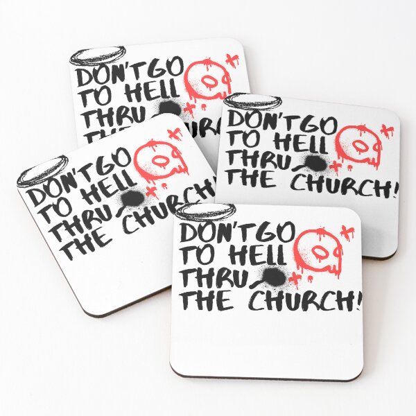 Item preview, Don't Go To Hell Thru The Church! designed and sold by FaithFabrics901.