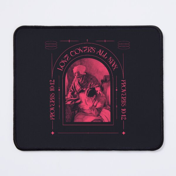 Item preview, Love Covers All Sins Proverbs 10:12 – Nun and Child Compassion Art designed and sold by WellspringXflow.
