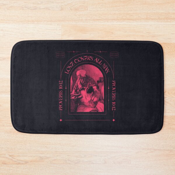 Item preview, Love Covers All Sins Proverbs 10:12 – Nun and Child Compassion Art designed and sold by WellspringXflow.