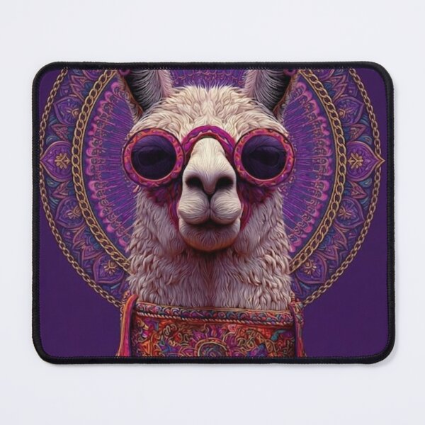Item preview, Cool Llama with Glasses – Funny Trendy Animal Art designed and sold by velvetskyco.
