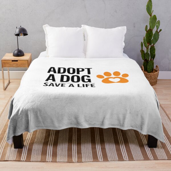 Item preview, Adopt A Dog Save A Life Shirt – Dog Rescue Paw Print Design designed and sold by Designs That Speak ✨.