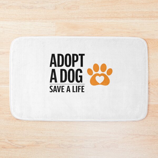 Item preview, Adopt A Dog Save A Life Shirt – Dog Rescue Paw Print Design designed and sold by Designs That Speak ✨.