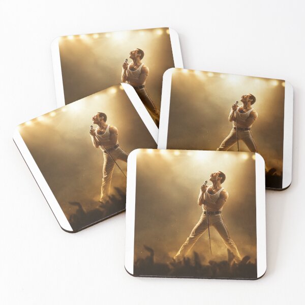 Item preview, Freddie Mercury Live Stage Power Golden Icon Rock Legend Performance Art designed and sold by SHOCAMPOS DESIGNS .