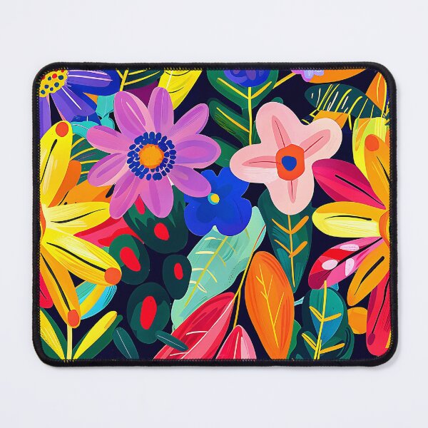 Item preview, Funky Retro 1960's Hippie Colorful Flowers Design Art  designed and sold by DEC02.