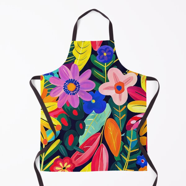 Item preview, Funky Retro 1960's Hippie Colorful Flowers Design Art  designed and sold by DEC02.
