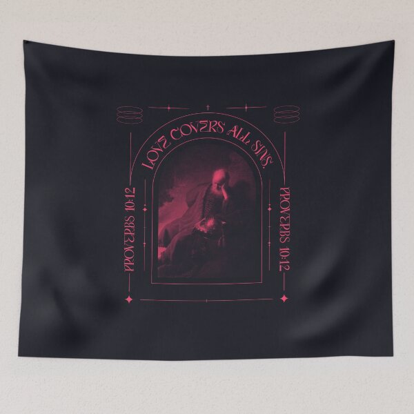 Item preview, Love Covers All Sins Proverbs 10:12 – Old Man Regret and Mercy Art designed and sold by WellspringXflow.