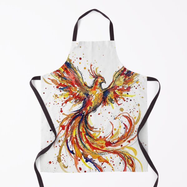 Item preview, Abstract Colorful Phoenix Watercolor Art designed and sold by Printpix.