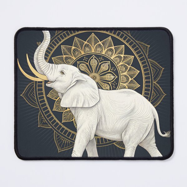 Item preview, Elephants with trunk up patterns  designed and sold by Lucky 777.