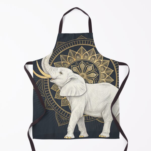Item preview, Elephants with trunk up patterns designed and sold by Lucky 777.