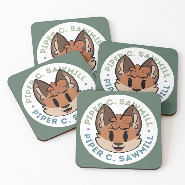 Item preview, Piper Sawmill Emoji Coin - Amari & Finley designed and sold by Pineappleopolis.