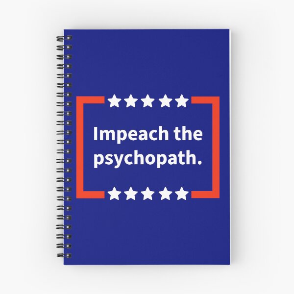 Item preview, Impeach the psychopath  designed and sold by Rachel the Artist .
