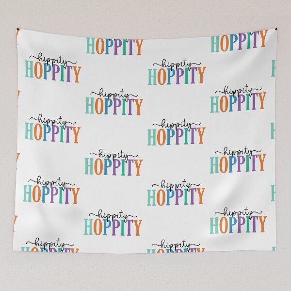 Item preview, Hippity Hoppity - Playful Easter Bunny Rhythm designed and sold by FuzionRaptor.