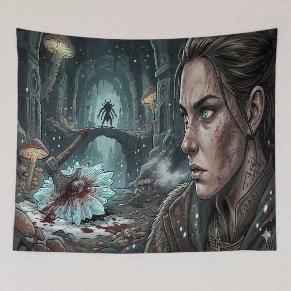 Item preview, The Shadow of the Northern Caves designed and sold by BrizzyArt.