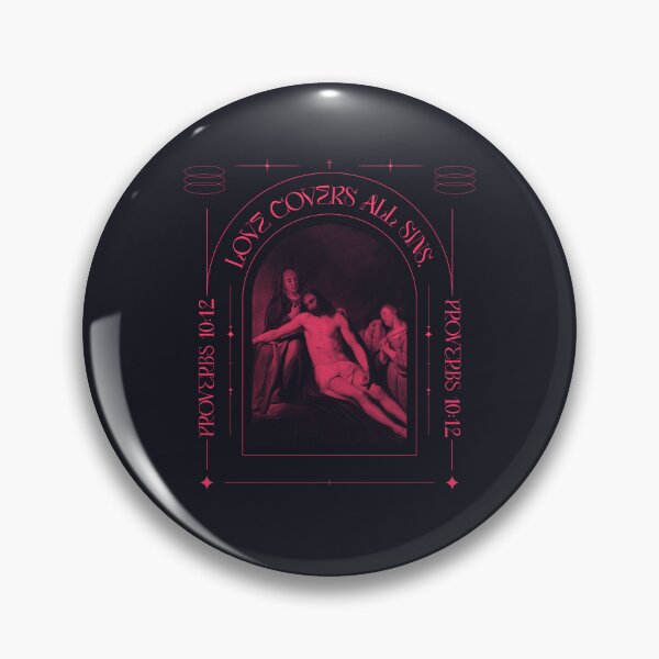 Item preview, Love Covers All Sins Proverbs 10:12 – Nun and Crying Women Off The Cross designed and sold by WellspringXflow.