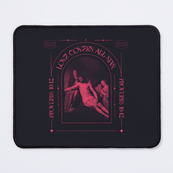 Item preview, Love Covers All Sins Proverbs 10:12 – Nun and Crying Women Off The Cross designed and sold by WellspringXflow.