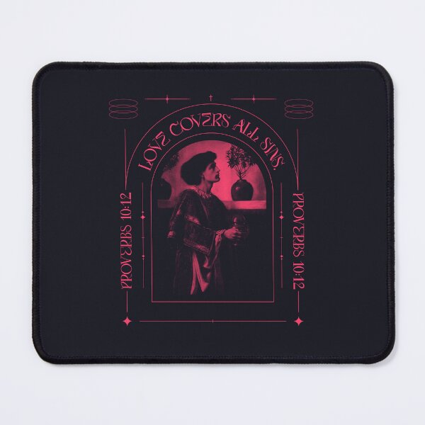 Item preview, Love Covers All Sins Proverbs 10:12 – Young Bishop Spiritual Vocation Art designed and sold by WellspringXflow.